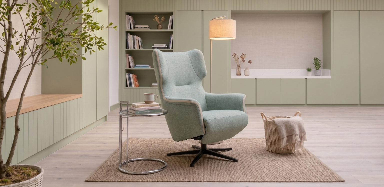 Esparta manueel relaxfauteuil groen